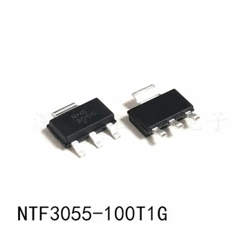  10pcs/daudz NTF3055-100T1G NTF3055 MOSFET N-CH 60V 3A SOT-223 Noliktavā