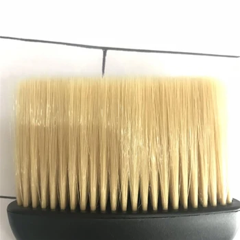  1PC Profesionālu Mīksto Melnā Kakla, Sejas Duster Birstītes Frizētava Matu Tīru Hairbrush Salons Griešanas ierīces Matu veidošanai matu Veidošanas Līdzeklis Grima