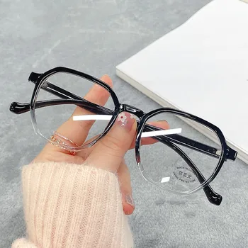  2022 Jaunu Modes Sieviešu Anti-Zila Gaisma Briļļu Retro Tuvredzība Vīriešu Brilles Rāmis Tendence Optisko Datoru Universālo Acu Brilles
