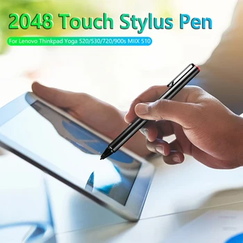  2048 Touch Pen Irbuli Lenovo Thinkpad Jogas 520/530/720/900s/920 MIIX 510/520/700/710/720 Tablet Klēpjdatoru Stylus Aktīvo Pildspalvu