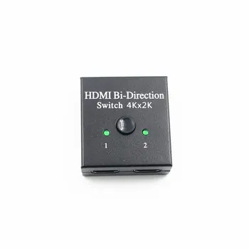  4K UHD HDMI Splitter HDMI Switch Komutatoru 1X2 2X1 Bd 1 2 Out Pastiprinātājs 1080P 4Kx2K HDMI Komutatoru 2 Porti Bi-directional