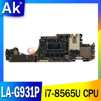  Akemy Elite x2 G4 mainboard AR i7-8565U CPU LA-G931P HP Elite x2 G4 klēpjdatoru, pamatplate (mainboard) testa OK