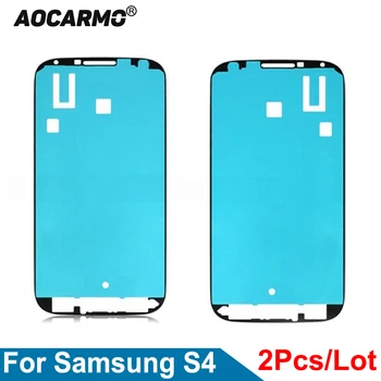  Aocarmo 2gab/Daudz Par Samsung Galaxy S4 i9500 i9505 LCD Touch Screen abpusējo Līmlenti, Līmi Lentu Priekšā Rāmja Uzlīme