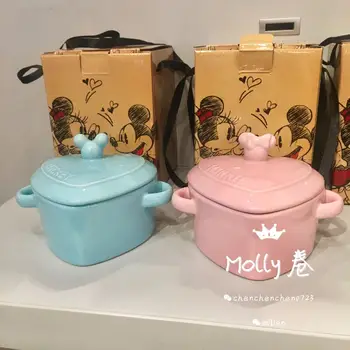  Disney 250ml Keramikas Krūze Mickey Minnie Mīlestība Pāris Piena Kauss