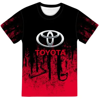  Ir 2021. Karstā Pārdošanas 3d, T-Krekls Vīriešu Un Sieviešu Īsām Piedurknēm 3D Drukāšanas Auto Logo Logo Pasūtījuma Burtu Drukāšanas Krekls Hip Hop Modes