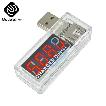  JAUNS Digitālais Displejs Karstā Mini USB Strāvas Sprieguma Mērītājs Akumulatoru Testeris Mini Strāvas un Sprieguma Detektors Lādētāju Ārsts