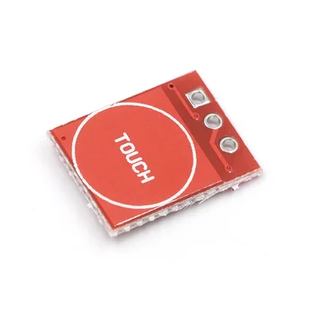  JAUNU TTP223 Touch pogu Modulis Kondensatora tipa atsevišķu Kanālu Automātiskā Bloķēšanas Touch slēdža sensoru, Lai Arduino