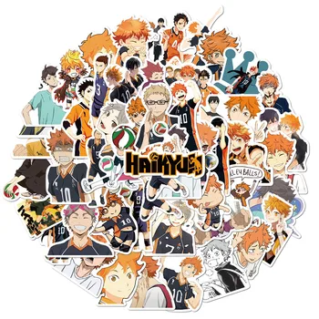  Japāņu Anime Gudrs Uzlīmes Haikyuu!! HinataShoyo KageyamaTobio DIY Scrapbooking Dienasgrāmata Plānotājs Haikyu Uzlīmes, Kancelejas