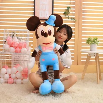  Jaunu Pildījumu Mickey&Minnie Mouse Plīša Rotaļlietu, Mīksto Mickey Minnie Mīļotājiem Lelles Spilvena Spilvenu Dzimšanas dienu, Kāzu Dāvanas, lai Mazulis Bērniem
