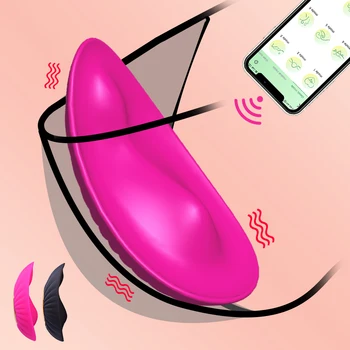  Klitora Stimulators Valkājamas Dildo Vibratoru Neredzamas Biksītes Vibrējošais Ola Wireless Remote APP SexShop Erotiska Seksa Rotaļlieta, paredzēta Sievietēm