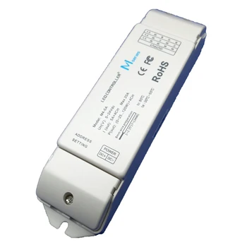  LTECH Jaunu RGBW Led RGB Kontrolieris 4 Kanālu Uztvērējs 2.4 G RF Bezvadu Tālvadības 5.A*4CH 20A 240W par 5050 3528 String Izmantot