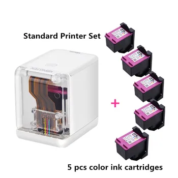  MBrush Rokas Krāsu Printeri Portatīvie Mini Tintes Printeri, Svītrkodu Printeri 1200dpi ar Tintes Kasetni, lai Pielāgotu Teksta #20