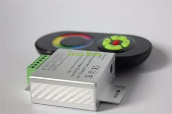  Magic Dream Krāsu RGB LED Kontrolieris,DC12,24V 5 Atslēgas Alumīnija korpusa RF Touch RGB kontrolieris led sloksnes,sienas lampas