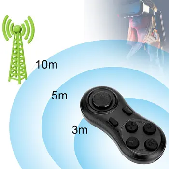  Mini Gamepad Wireless Bluetooth V4.0 Spēle Rīkoties ar Viedtālruni Kursorsviru VR Tālvadības pults Gamepad IOS/Android