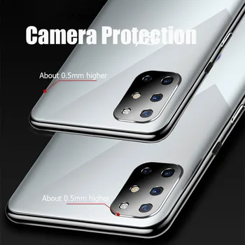  Par OnePlus 8T Gadījumā Luksusa Mīksta Apšuvuma Skaidrs, Diezgan Kamera Aizsardzības Vāks OnePlus 9R 9 Pro Viens Plus 8T 9R Telefonu Gadījumos