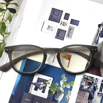  Sighttoo Zilā Gaisma Pretbloķēšanas Lasīšanas Brilles Sievietēm Optisko Datoru Rāmis Lielizmēra Kvadrātveida Franču Stilā Lesebrilen Brilles