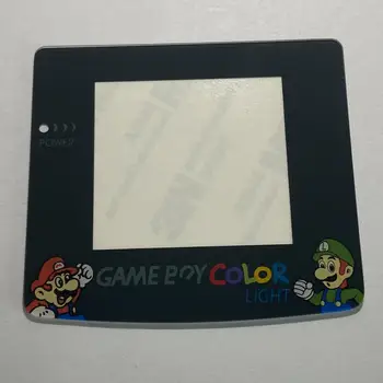  Stikla lēcu spogulis 2.2 collu augstas spilgtumu Gameboy color GBC. GBC LCD ekrāns, objektīvs