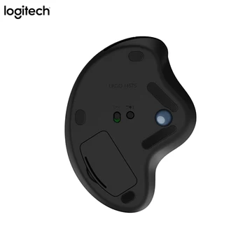  Sākotnējā Logitech ERGO M575 Peles Bluetooth Bezvadu Kursorbumbu Rokas Pelēm Ergonomisks Radošās Profesionālās CAD Zīmēšanas Spēle