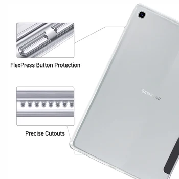  Tablet case for Samsung Galaxy Tab A7 10.4 2020. Gadam Ādas Smart Miega mosties Trifold Stāvēt Ciets vāks Apvalks maisiņš SM-T500 SM-T505