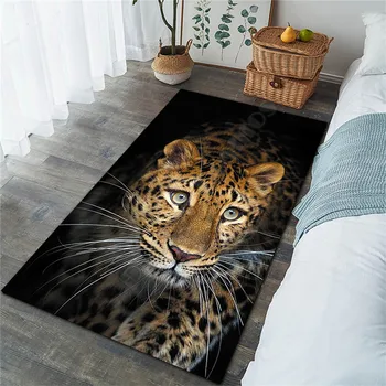 Tiger Apgabala Paklāju 3D Visas Iespiests neslīdoša Mat Ēdamistaba Dzīvojamā Istaba Mīkstas Guļamistabas Paklāju 02