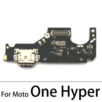  USB Uzlādes Port Savienotājs Valdes Flex Kabelis Ar Mic (Mikrofons Moto Viena Enerģijas Saplūšana Hyper Darbības Vīziju Makro