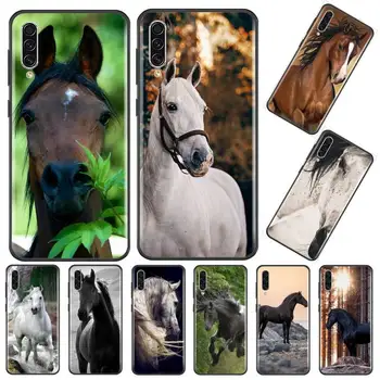 Zirgu cute dzīvnieku palaist Tālrunis Case For Samsung Galaxy A 3 6 7 8 10 20 30 40 50 70 71 10S 20 30 50 PLUS